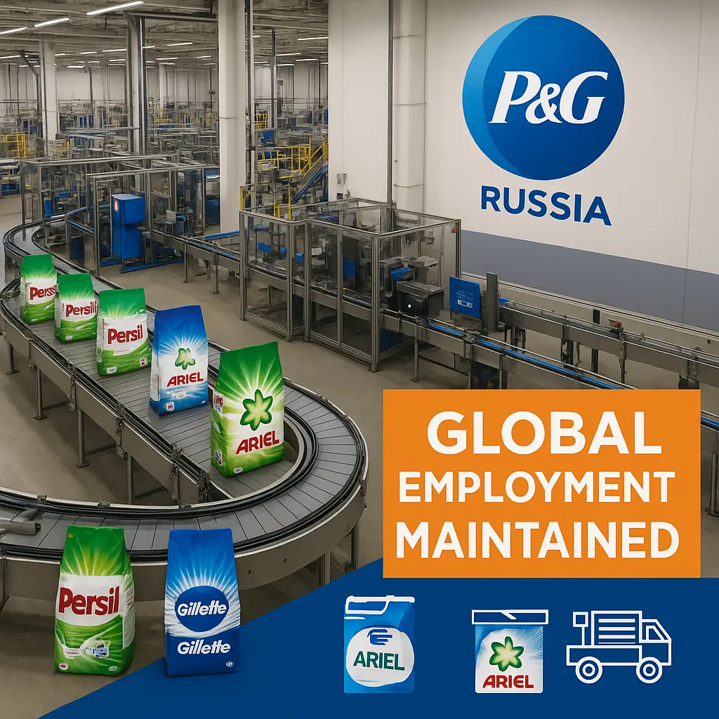러시아 관련 미국주식 P&G 이미지