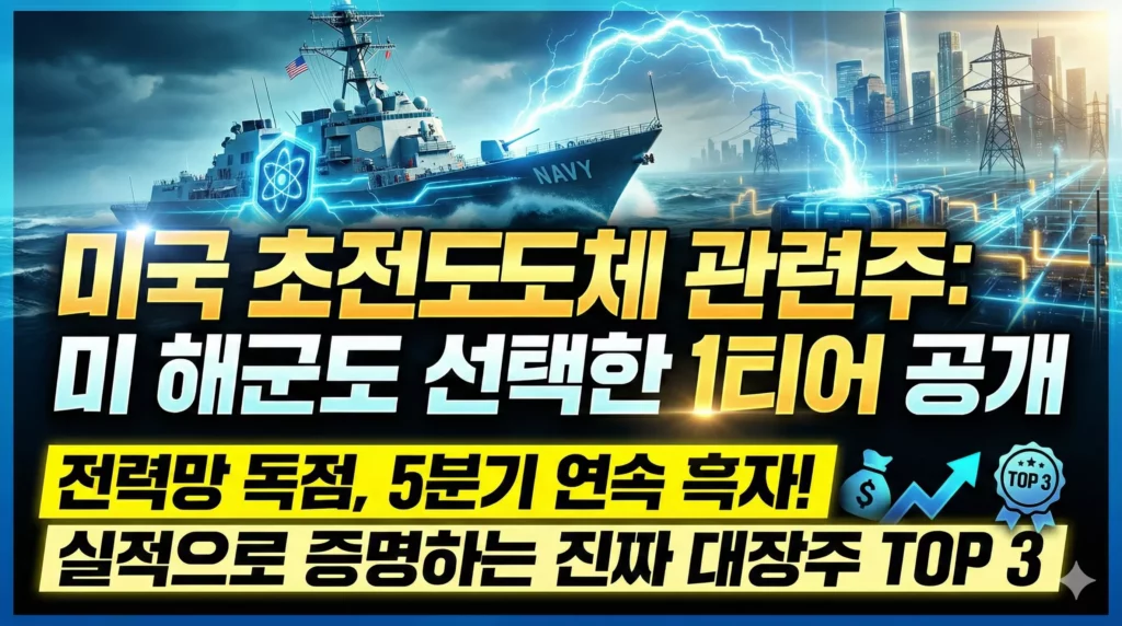 미국 초전도체 관련주 알아보기 대표 이미지