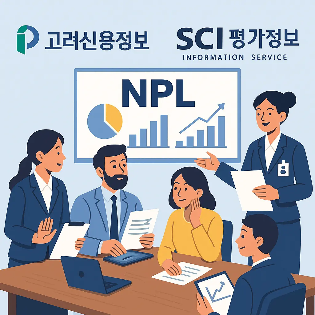 배드뱅크 설립 수혜주 신용정보평가사 이미지