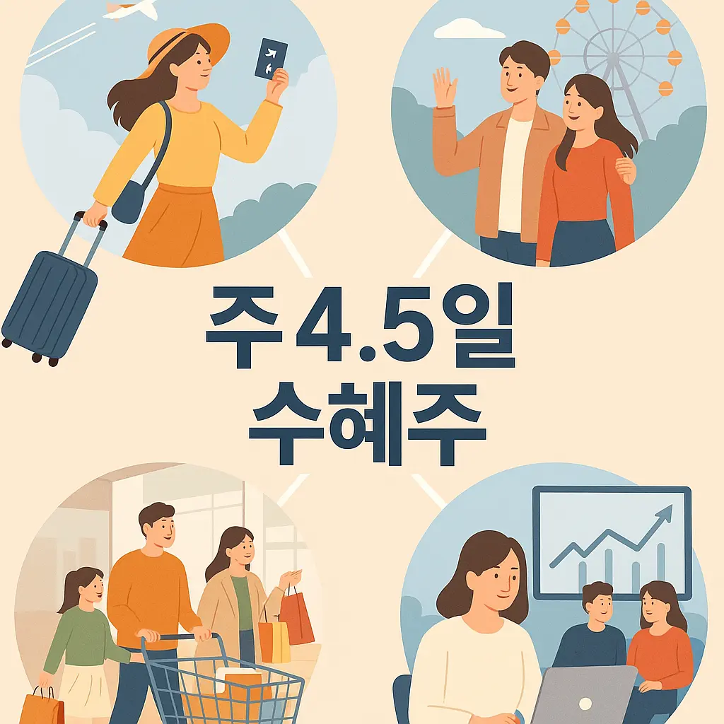 주 4.5일 수혜주 알아보기 대표 이미지