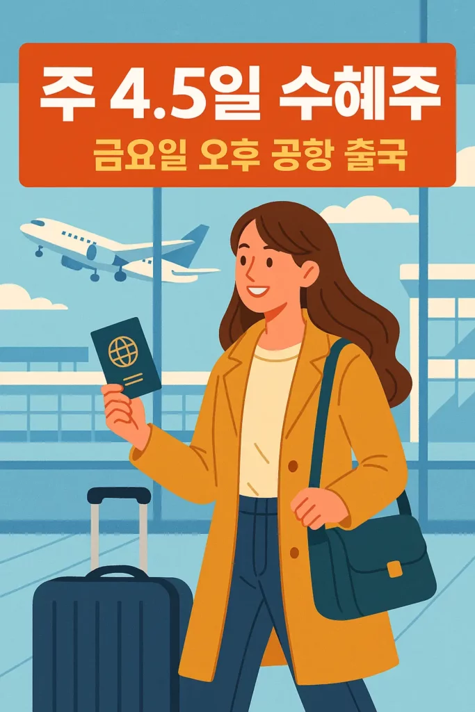 주 4.5일 수혜주 여행 섹터 이미지