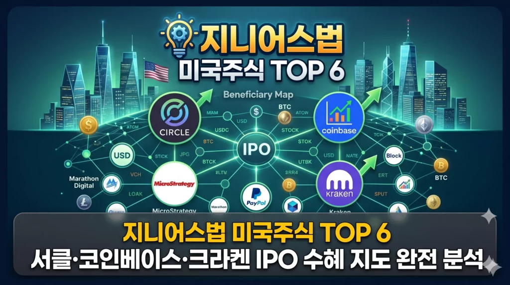 지니어스법 관련 미국주식 알아보기 대표 이미지