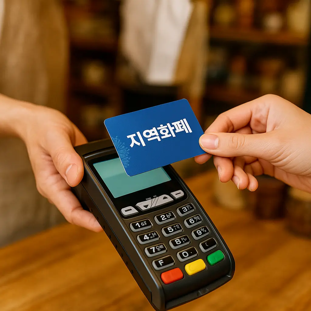 지역화폐 관련주 결제 시스템 이미지