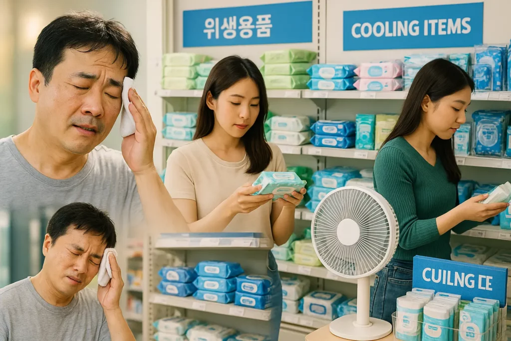 쿨링 용품 이미지