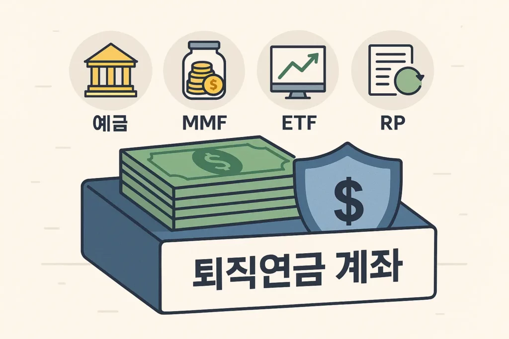 퇴직연금 단기자금 상품 이미지