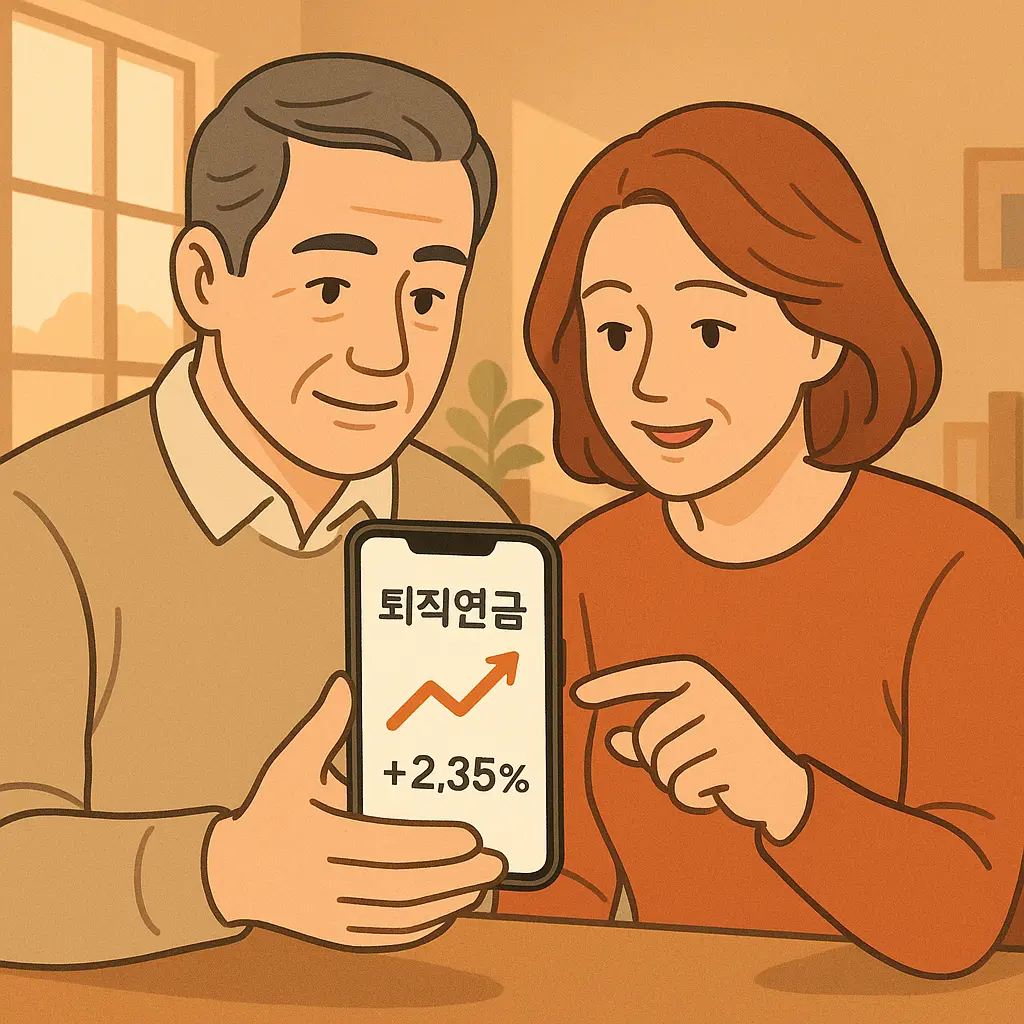 퇴직연금 투자 이미지