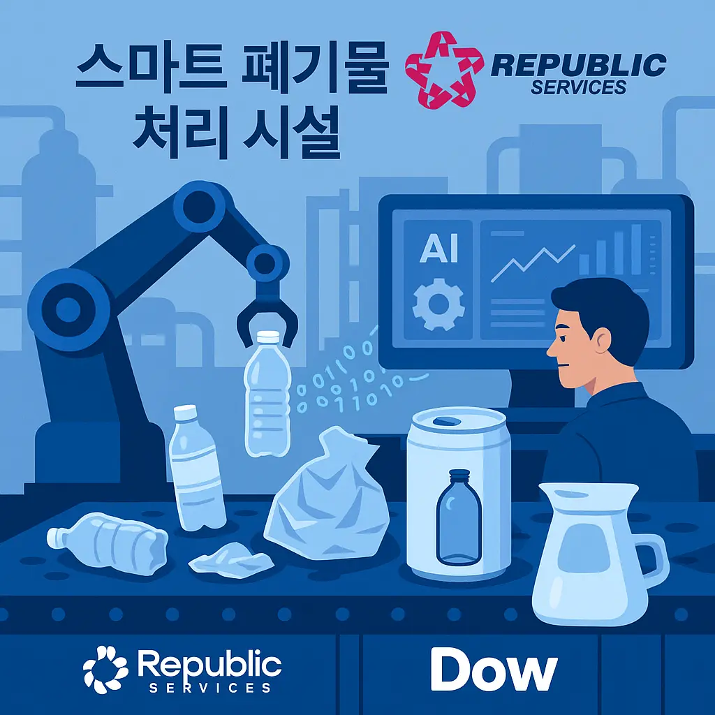 폐기물 처리 시설 이미지