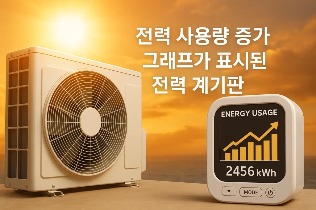폭염 관련주 전력 이미지