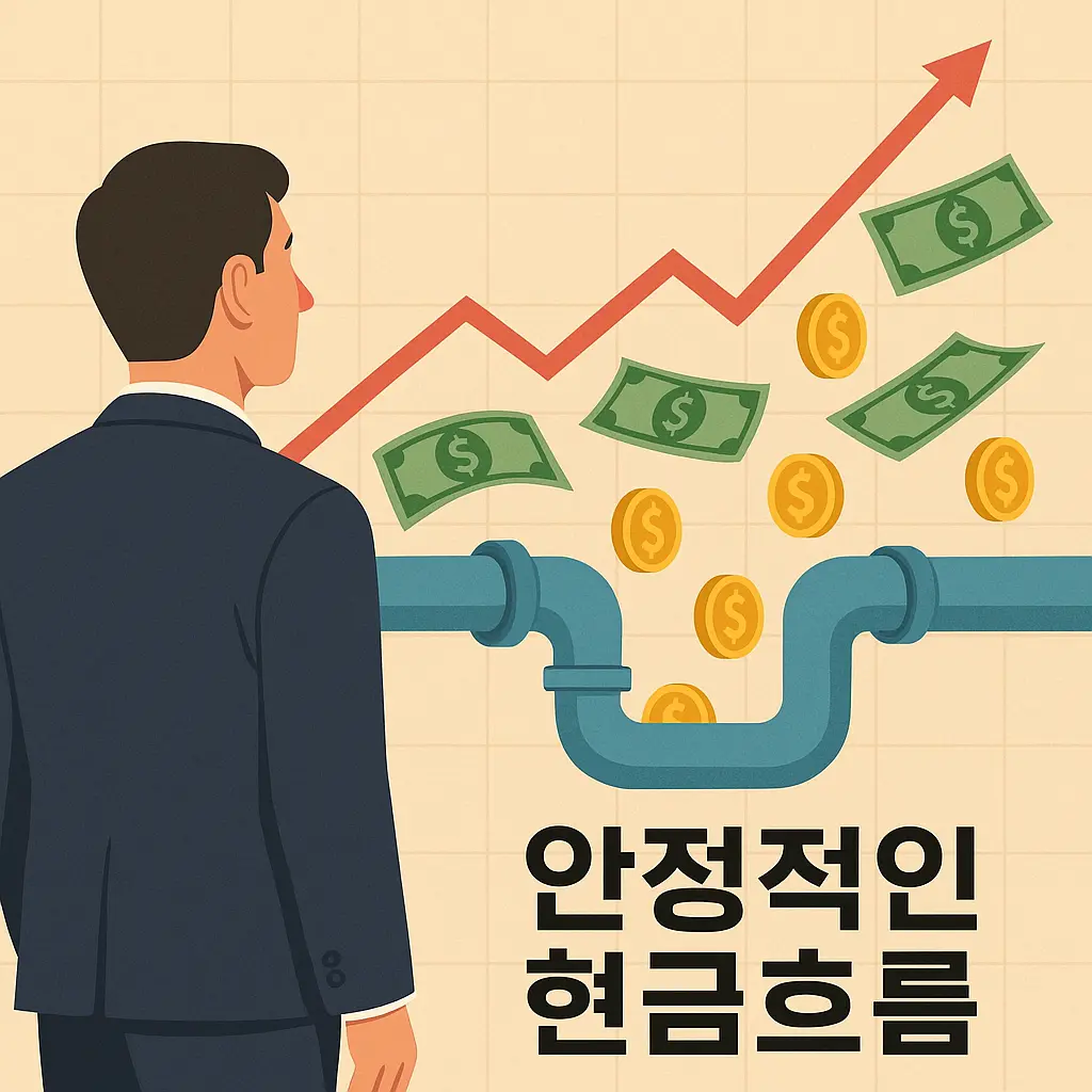 고배당 ETF 안정적인 현금흐름 이미지