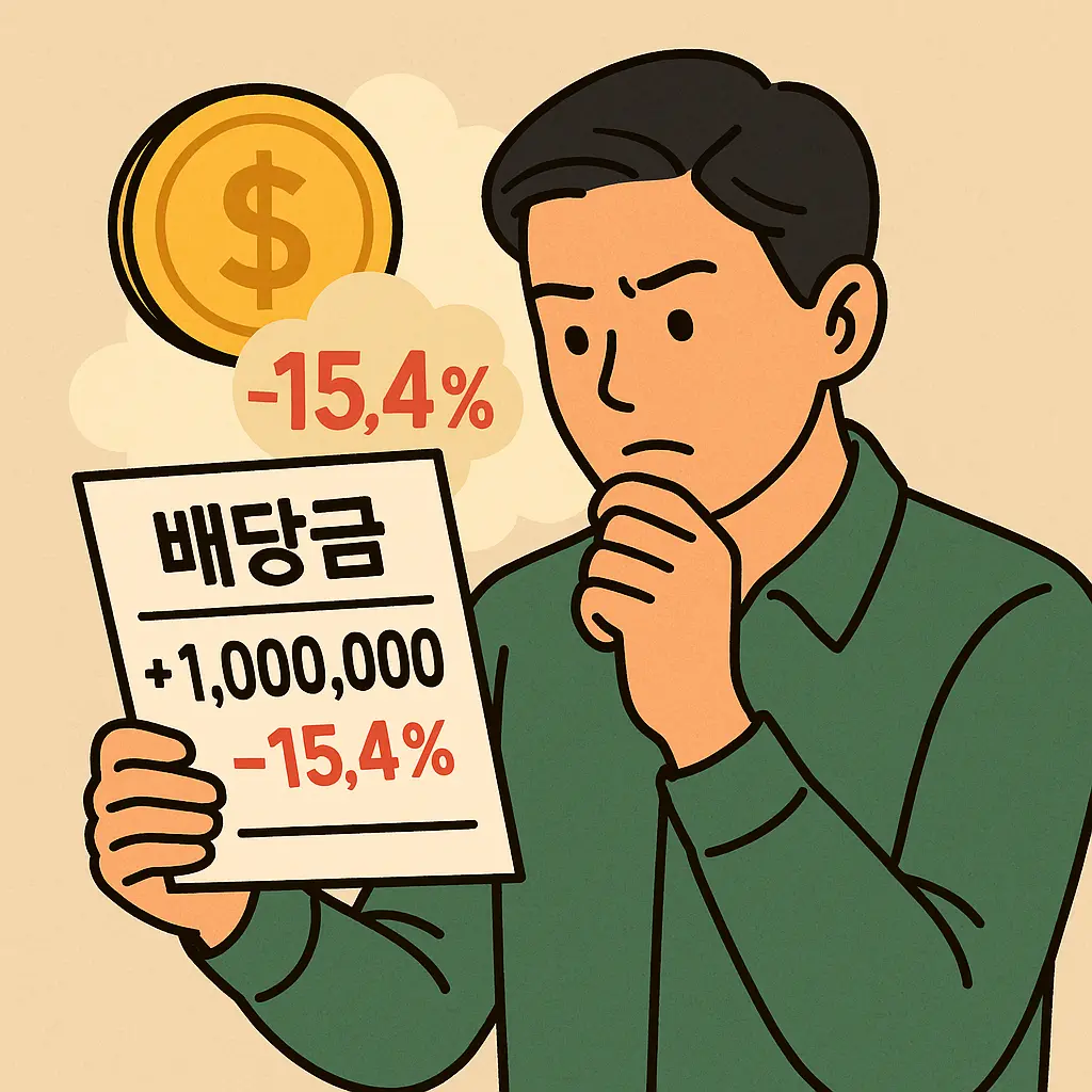 국내주식 세금 배당소득세 이미지 국내주식 세금 배당소득세 이미지