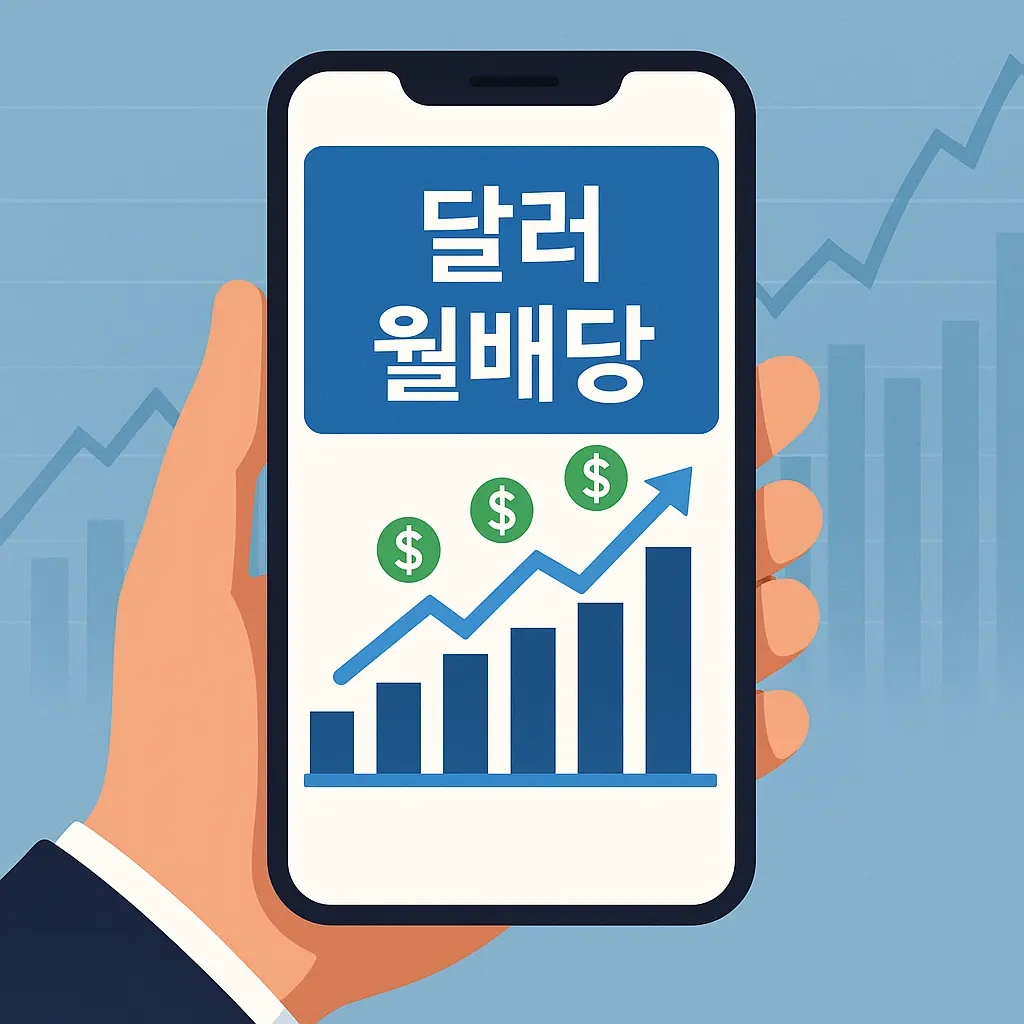 미국 리츠 ETF 달러 월배당 이미지