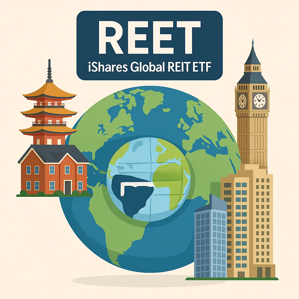 미국 리츠 ETF 투자 대상 이미지