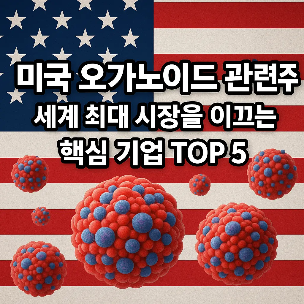 미국 오가노이드 관련주 알아보기 대표 이미지
