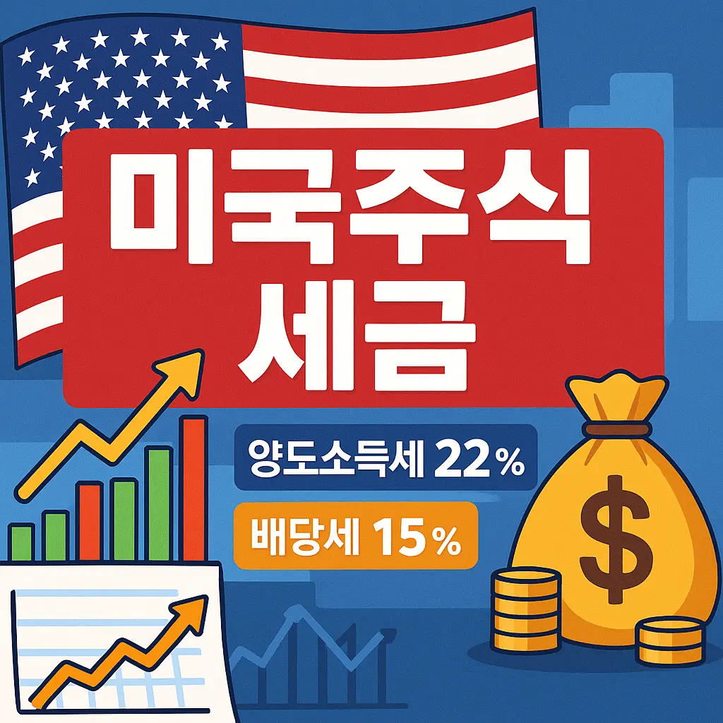 미국주식 세금 알아보기 대표 이미지