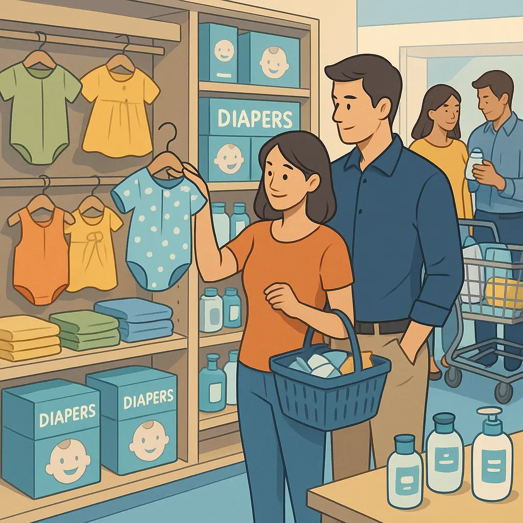 아동수당 관련주 소비주 이미지