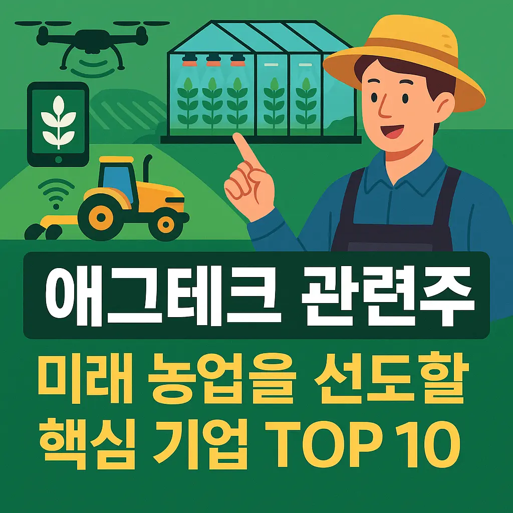 애크테크 관련주 알아보기 대표 이미지