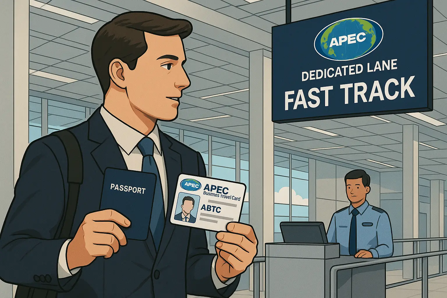 APEC 카드 전용 심사대 혜택 이미지 APEC 카드 전용 심사대 혜택 이미지