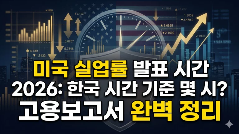 미국 실업률 발표 시간 알아보기 대표 이미지