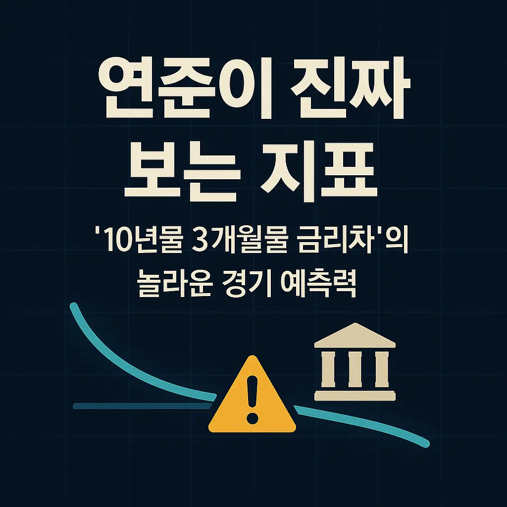 10년물 3개월물 금리차 중요성 알아보기 대표 이미지