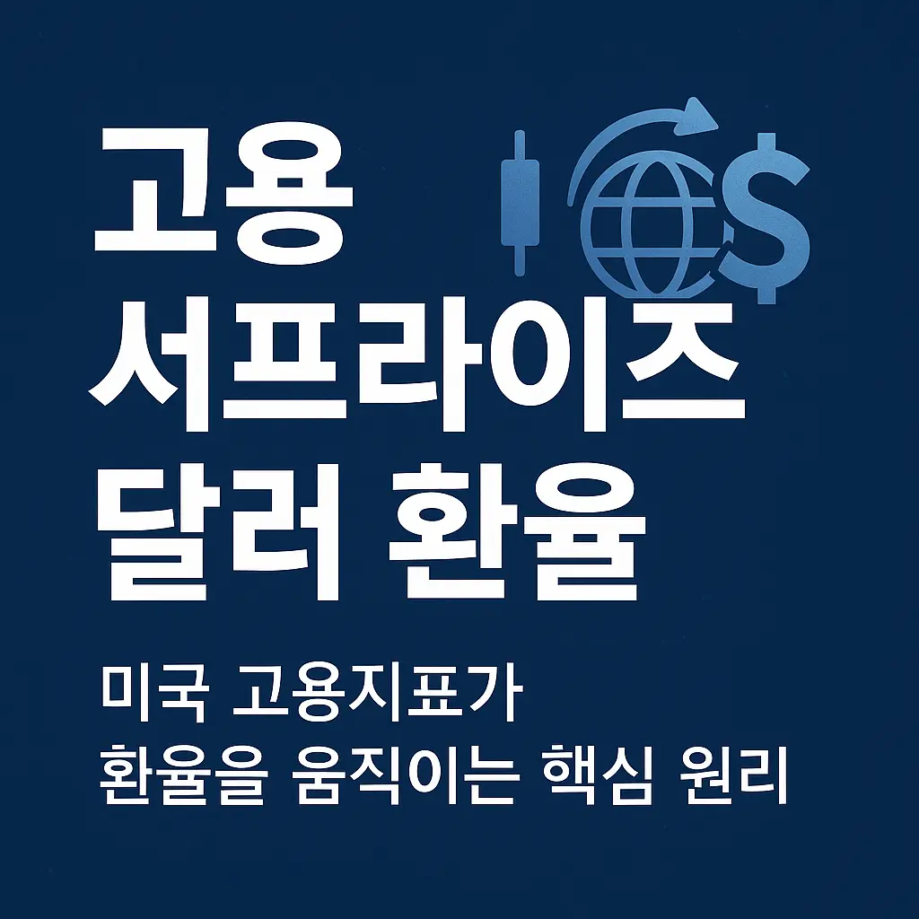 고용 서프라이즈 달러 환율 알아보기 대표 이미지