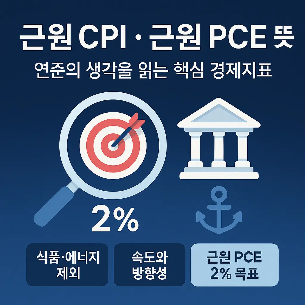 근원 CPI 근원 PCE 알아보기 대표 이미지