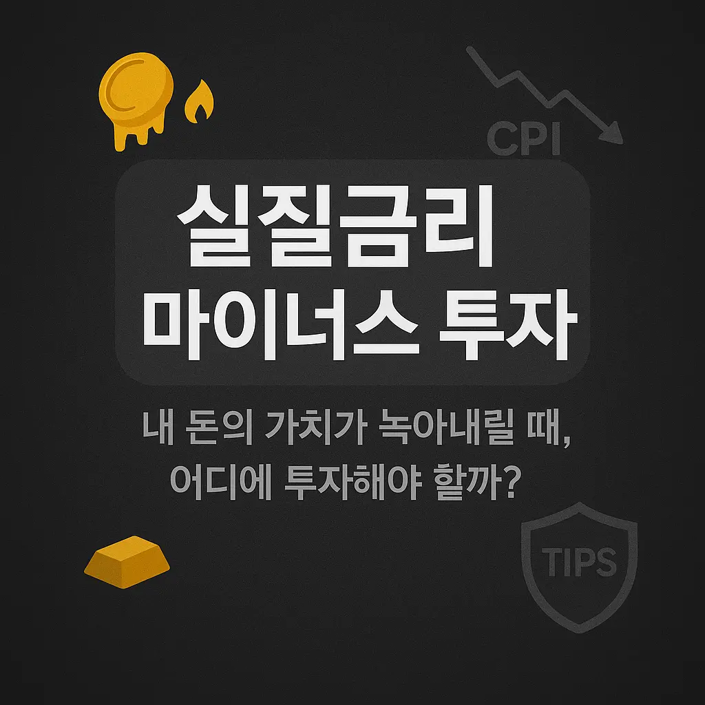 실질금리 마이너스 투자 알아보기 대표 이미지