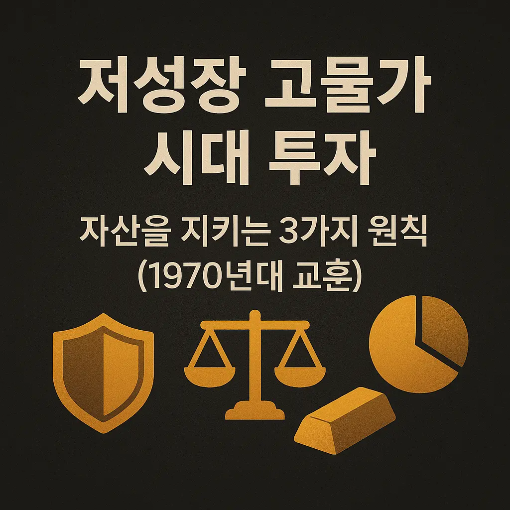 저성장 고물가 시대 투자 알아보기 대표 이미지
