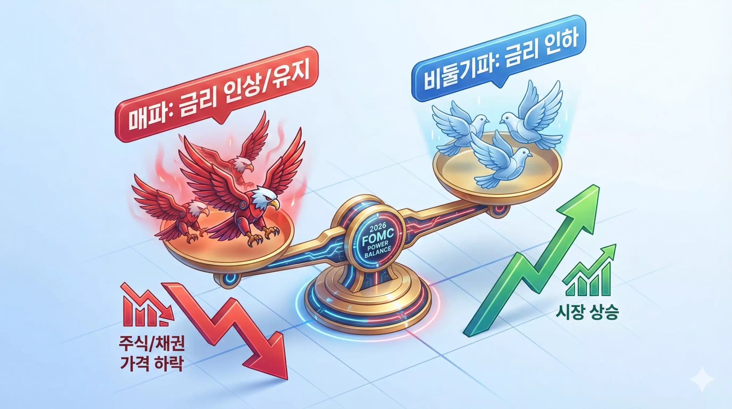 2026년 연준 의장 교체 시나리오별 주식 시장 및 금리 전망 2026년 연준 의장 교체 시나리오별 주식 시장 및 금리 전망