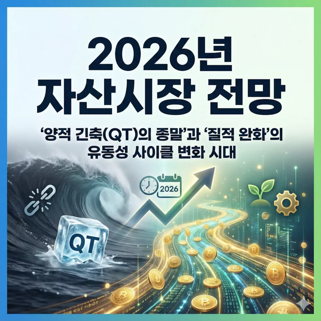 2026년 자산시장 전망, 유동성 사이클 변화 시대 이미지
