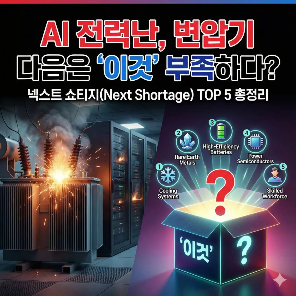 AI 전력난, 변압기 다음 쇼티지 알아보기 대표 이미지