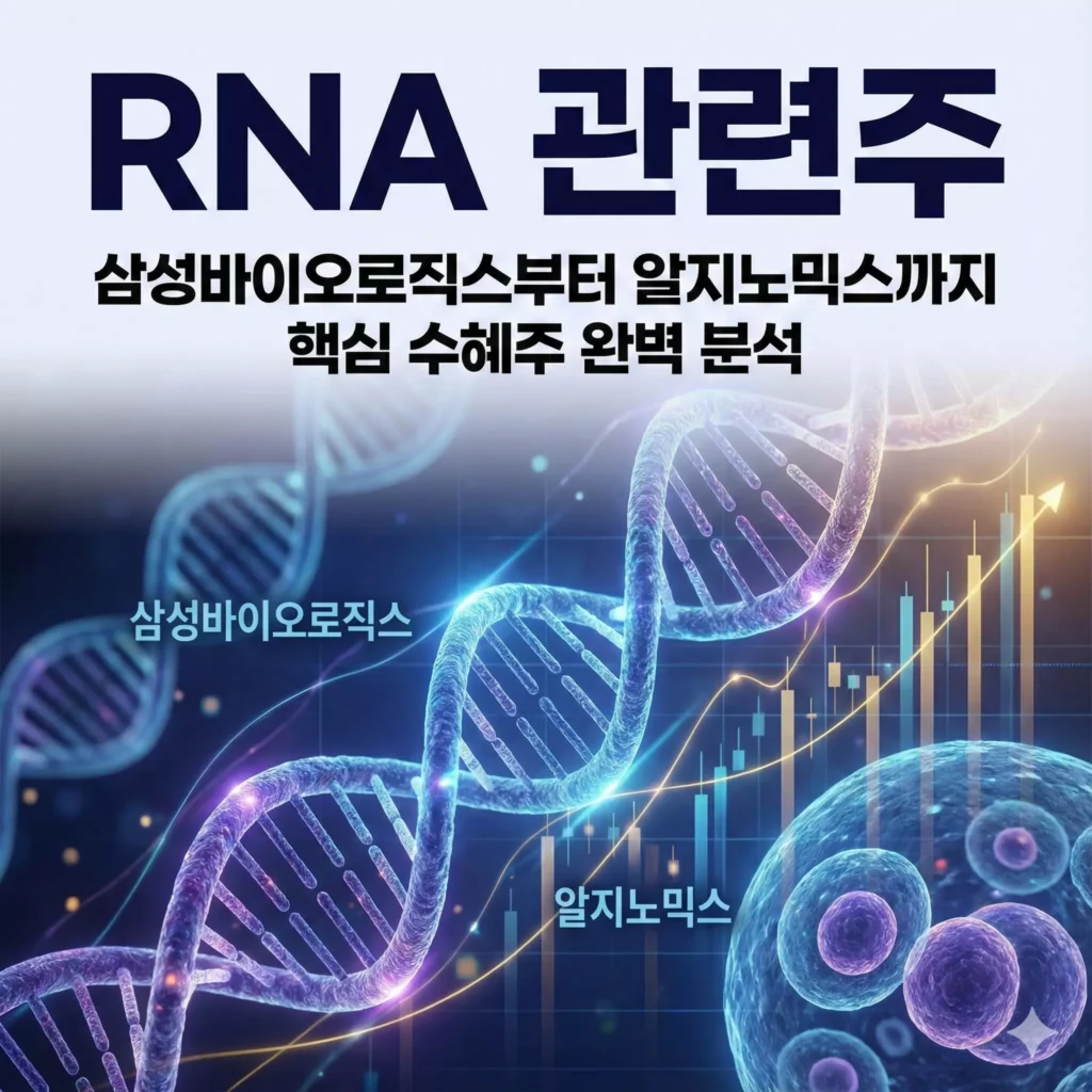 RNA 관련주 알아보기 대표 이미지