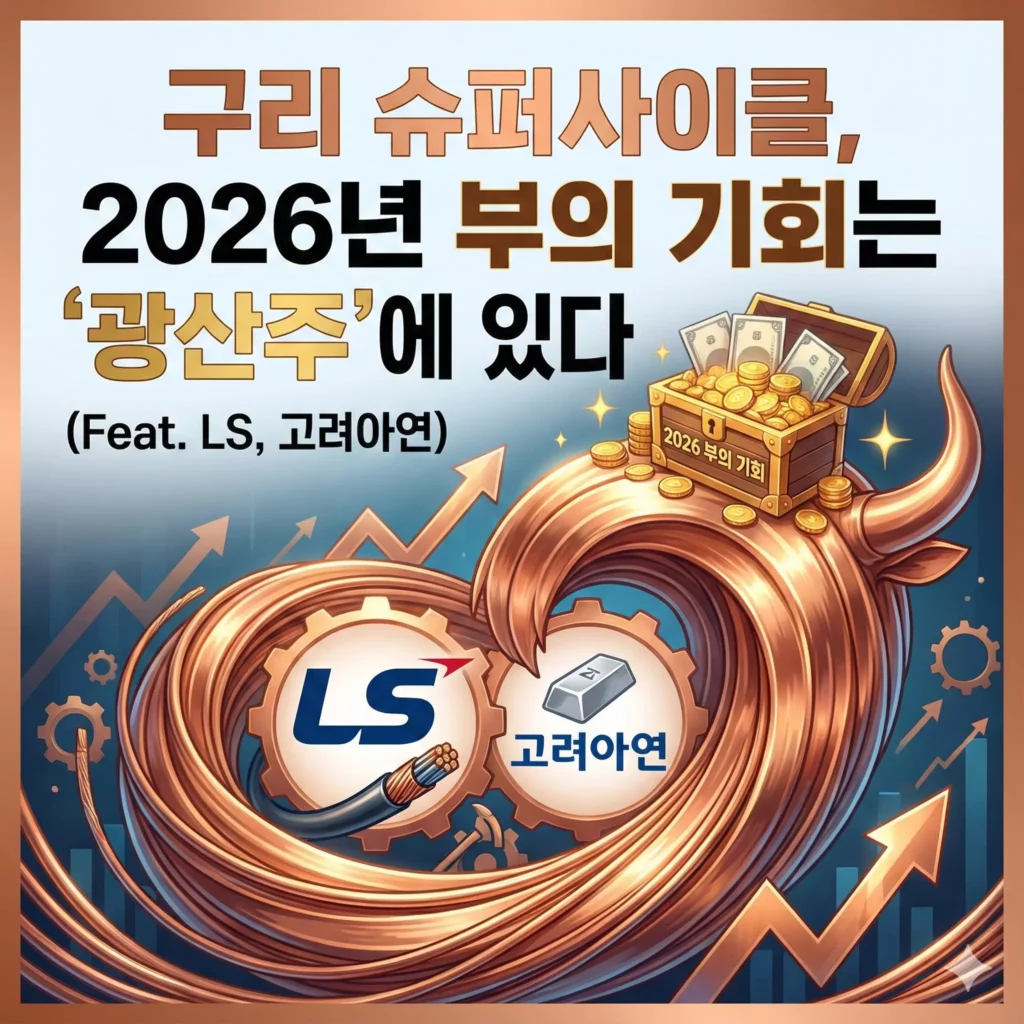 구리 슈퍼사이클 2026년 투자 전략 광산주 이미지