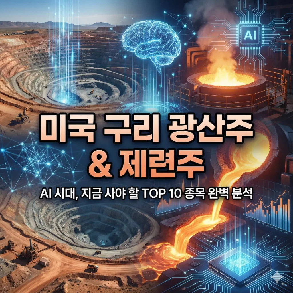 미국 구리 광산주 제련주 알아보기 대표 이미지