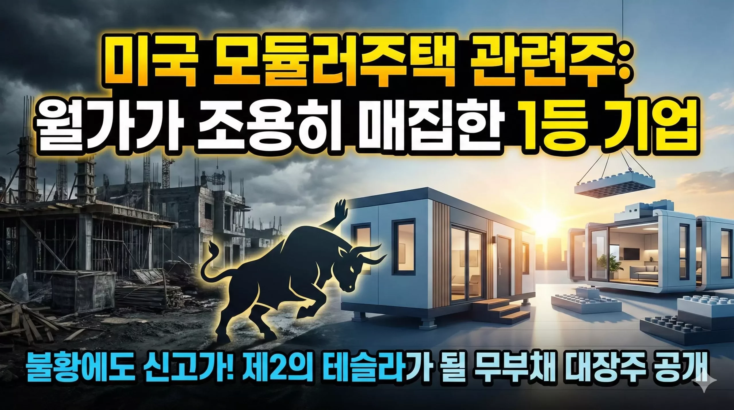 미국 모듈러주택 관련주 알아보기 대표 이미지