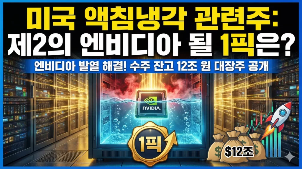 미국 액침냉각 관련주 알아보기 대표 이미지