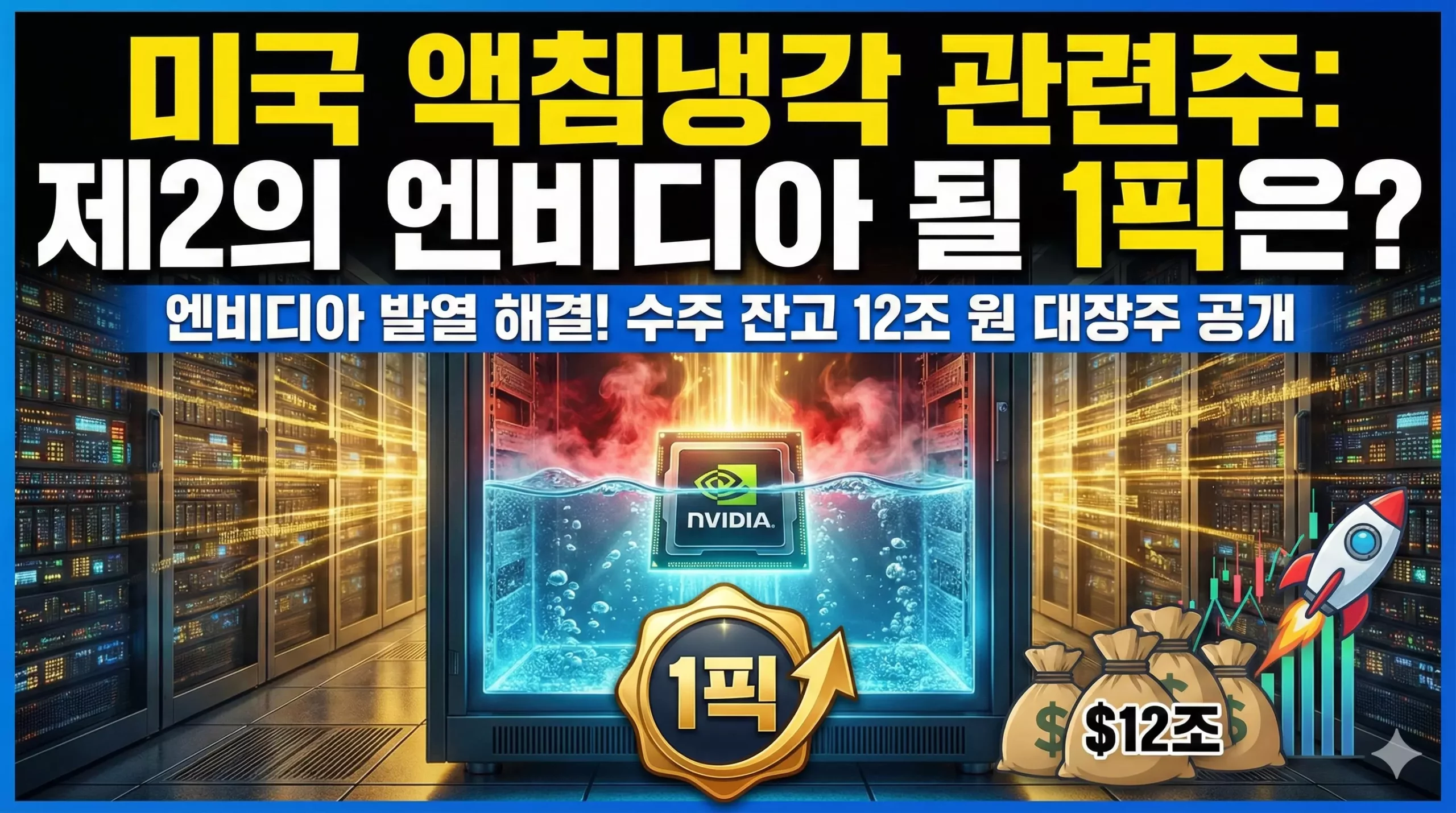 미국 액침냉각 관련주 알아보기 대표 이미지