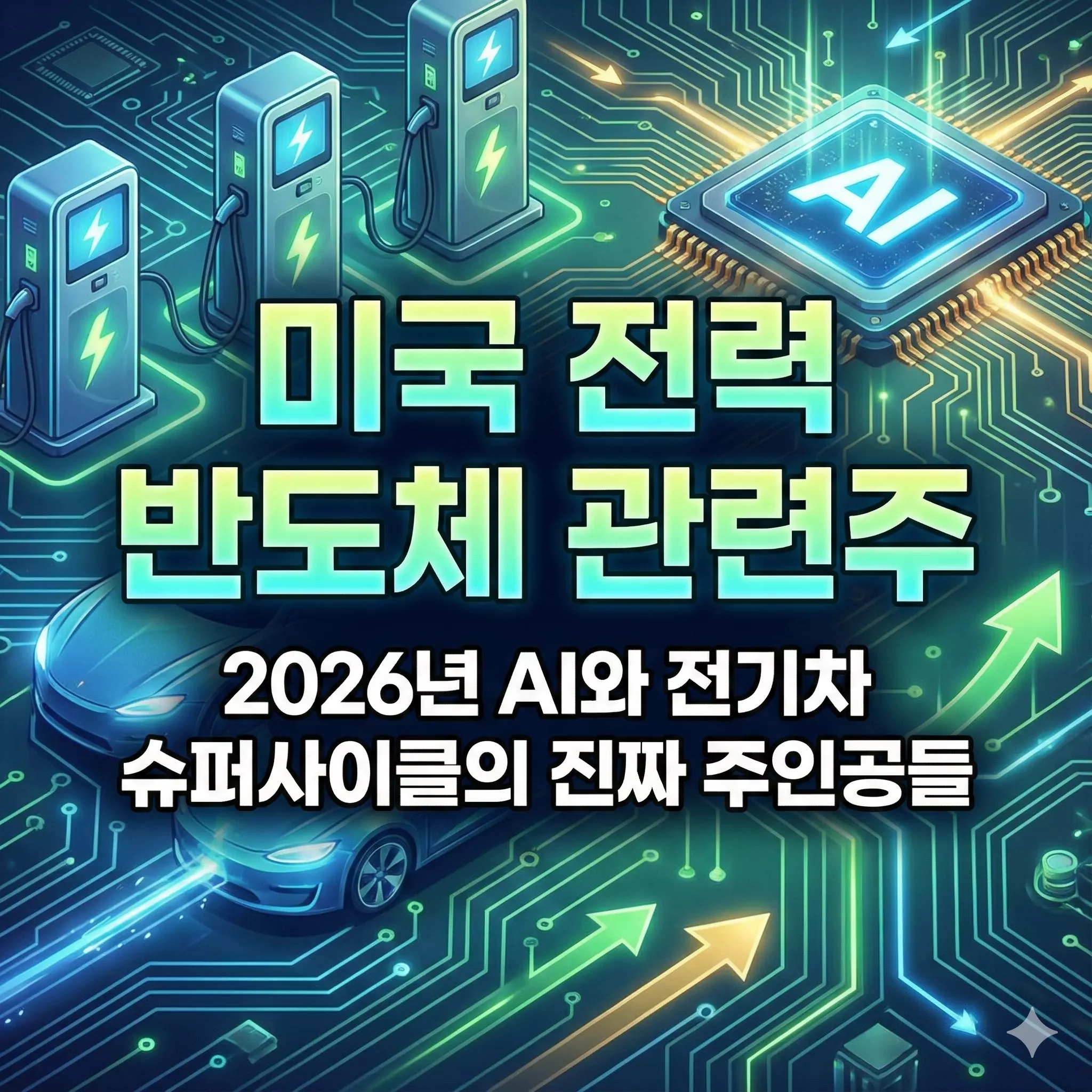미국 전력 반도체 관련주 알아보기 대표 이미지