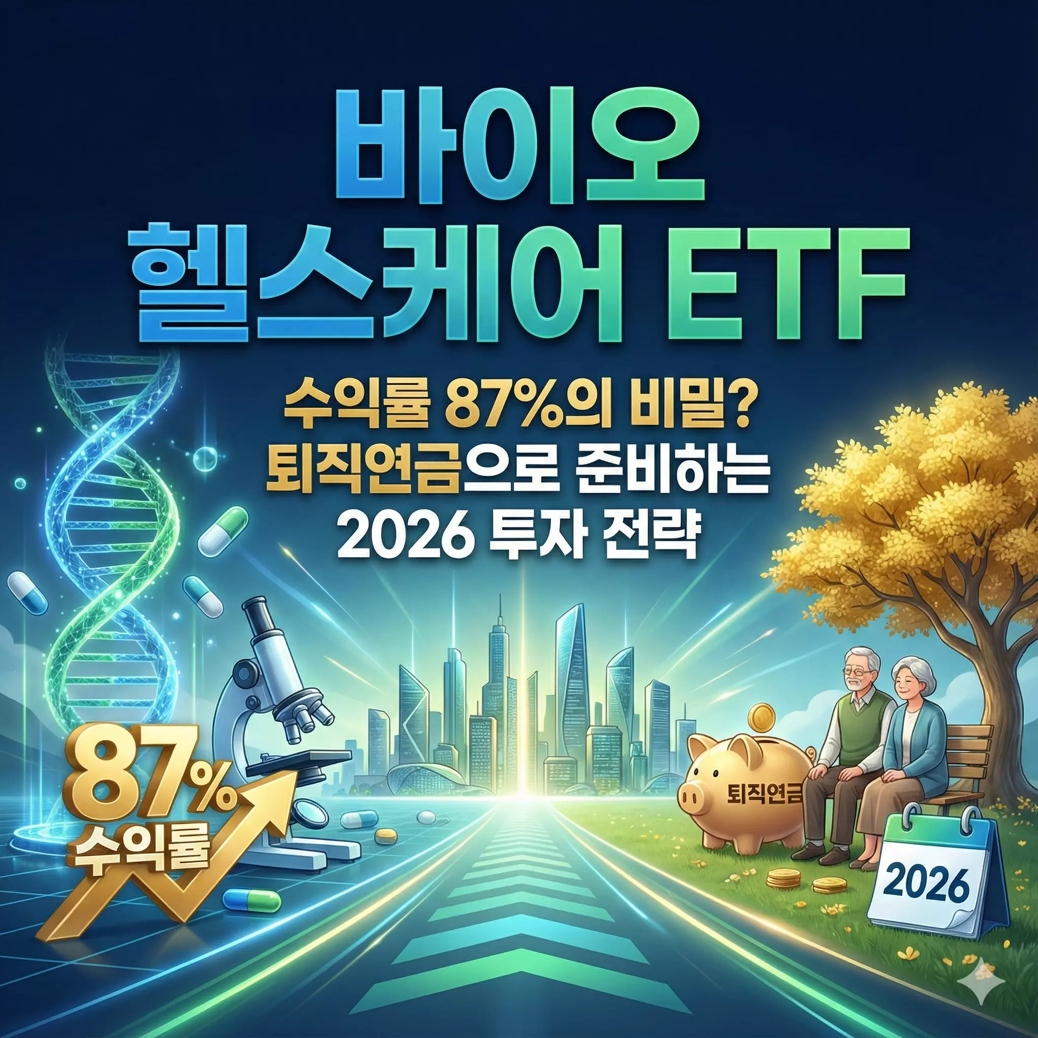 바이오 헬스케어 ETF 비교 분석 알아보기!