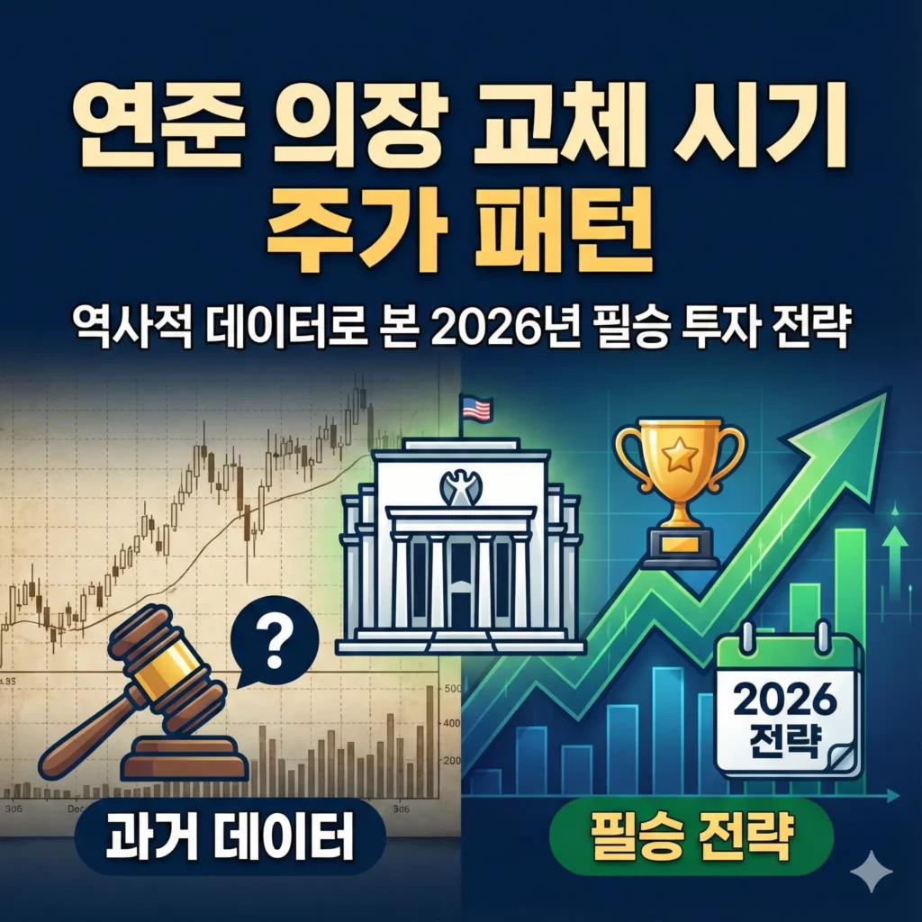 연준 의장 교체 시기 주가 패턴 알아보기 대표 이미지