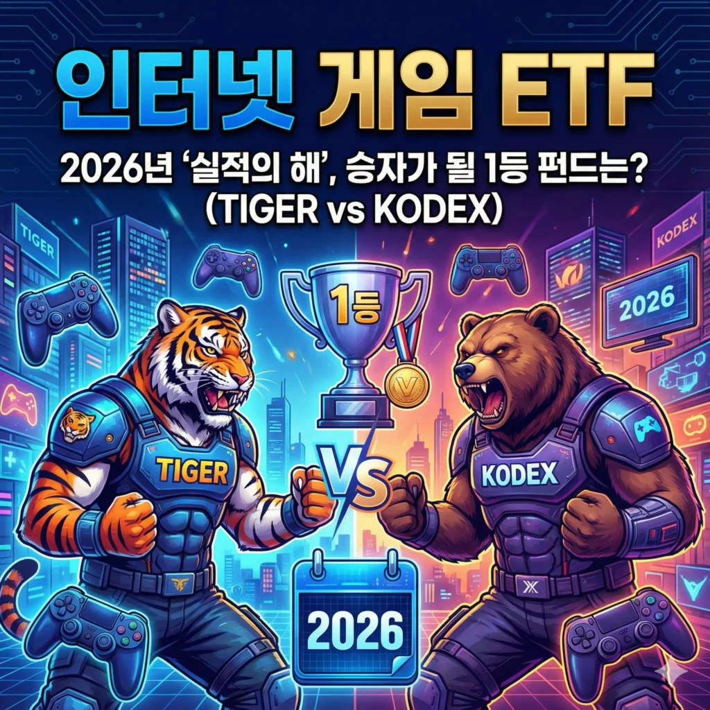인터넷 게임 ETF 비교 알아보기 대표 이미지