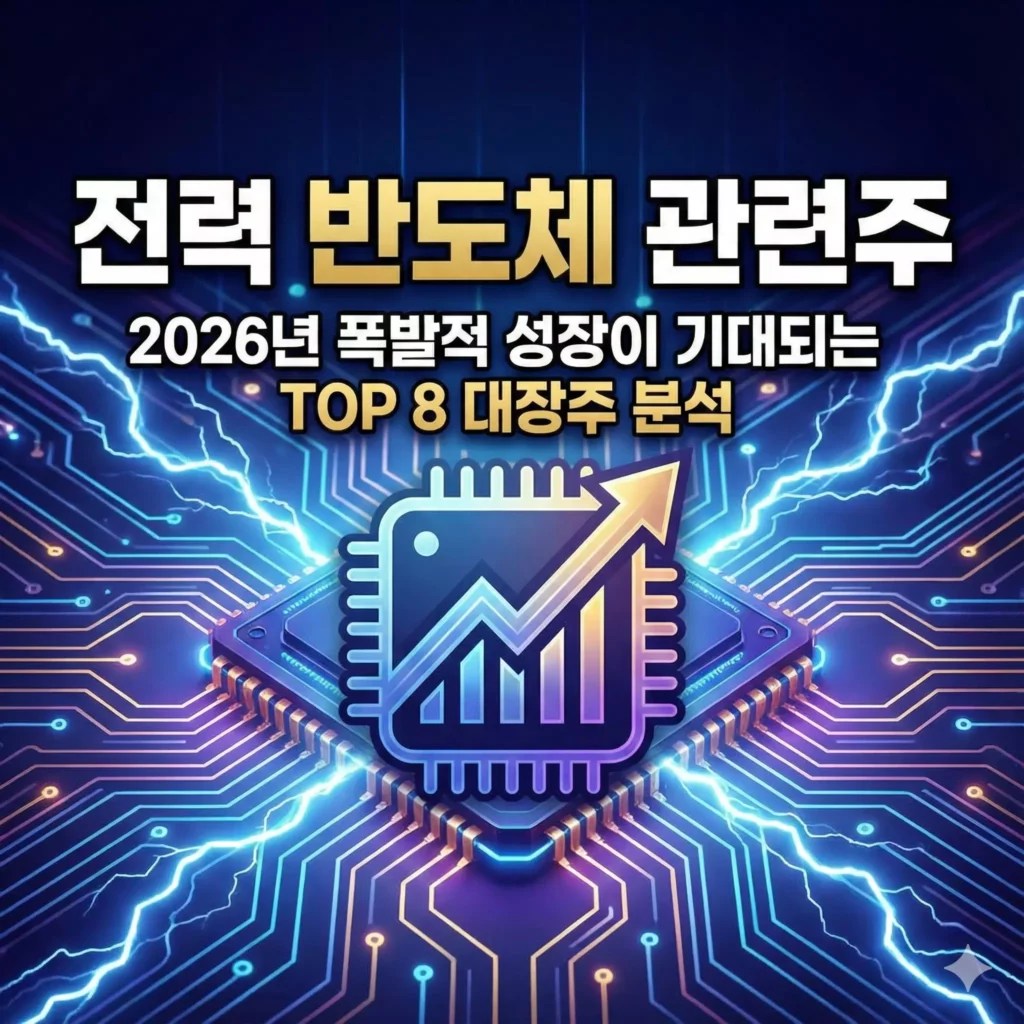 전력 반도체 관련주 알아보기 대표 이미지