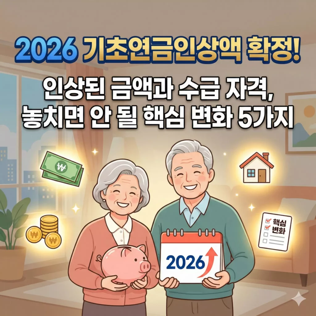 2026기초연금인상액 알아보기 대표 이미지