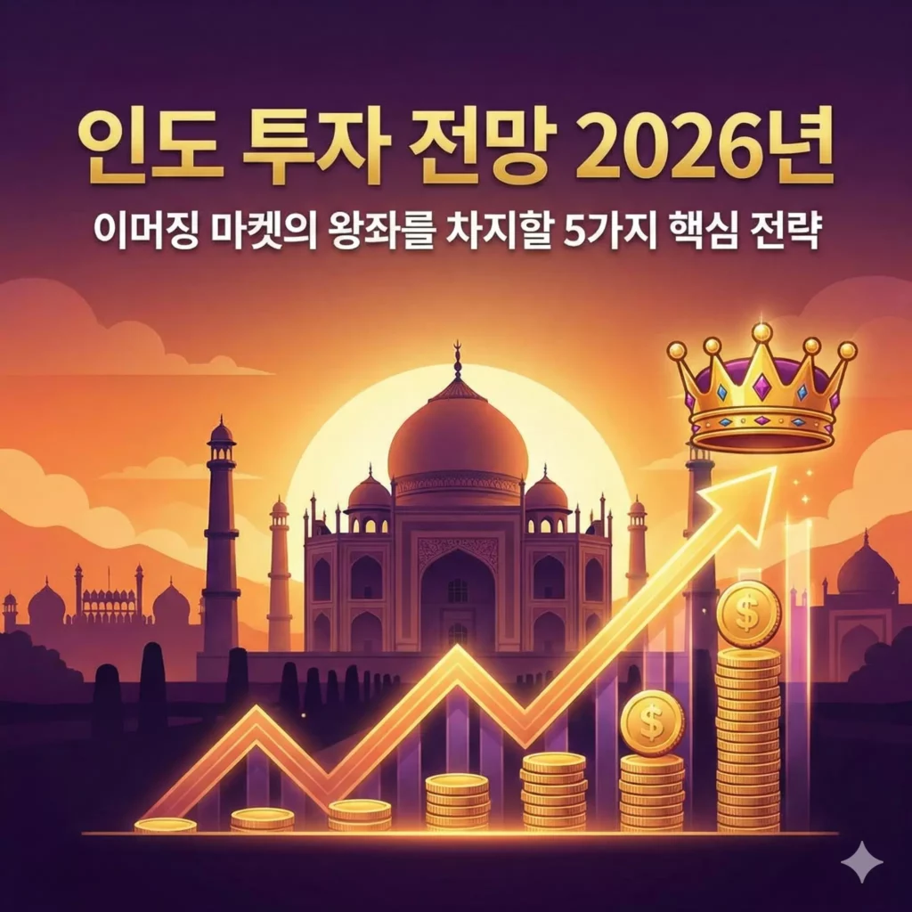 2026년 인도 투자 전망 알아보기 대표 이미지