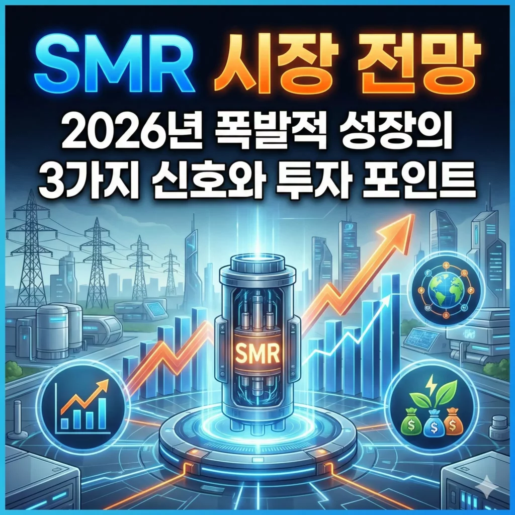 SMR 시장 전망 알아보기 대표 이미지