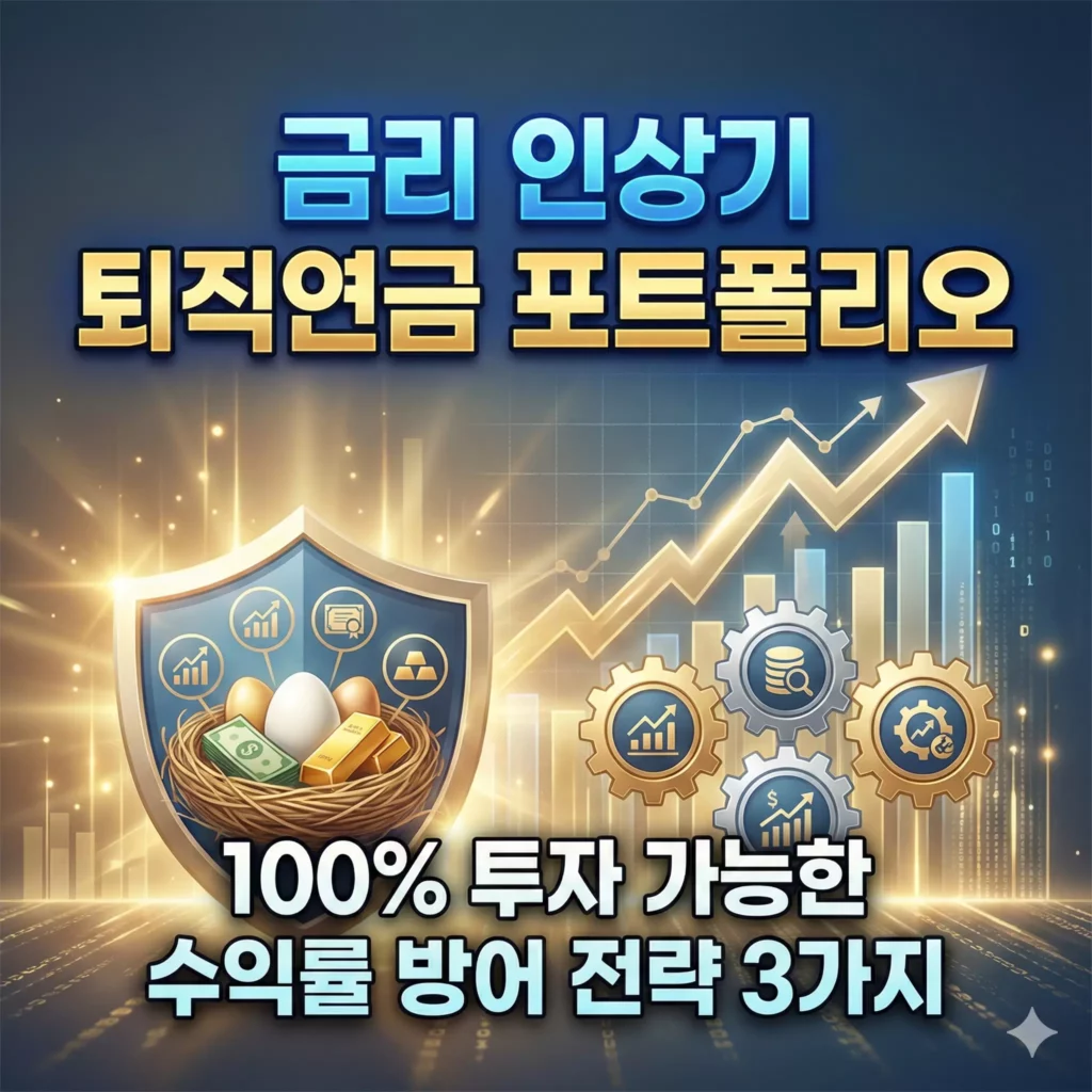 금리 인상기 퇴직연금 포트폴리오 알아보기 대표 이미지