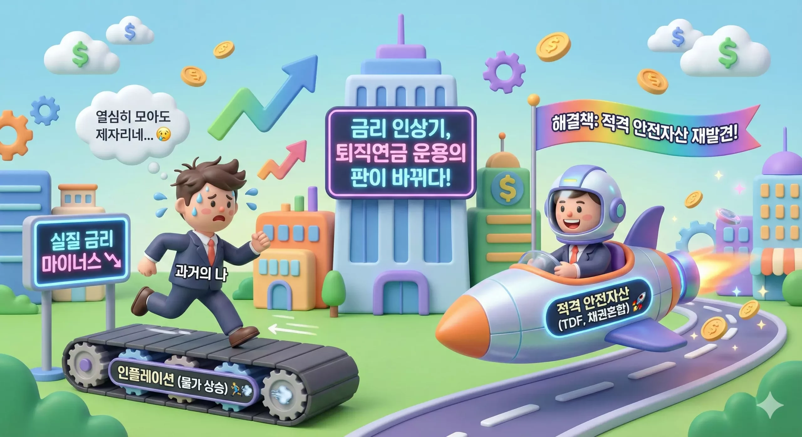 금리 인상기 퇴직연금 포트폴리오의 필요성과 인플레이션 관계 금리 인상기 퇴직연금 포트폴리오의 필요성과 인플레이션 관계