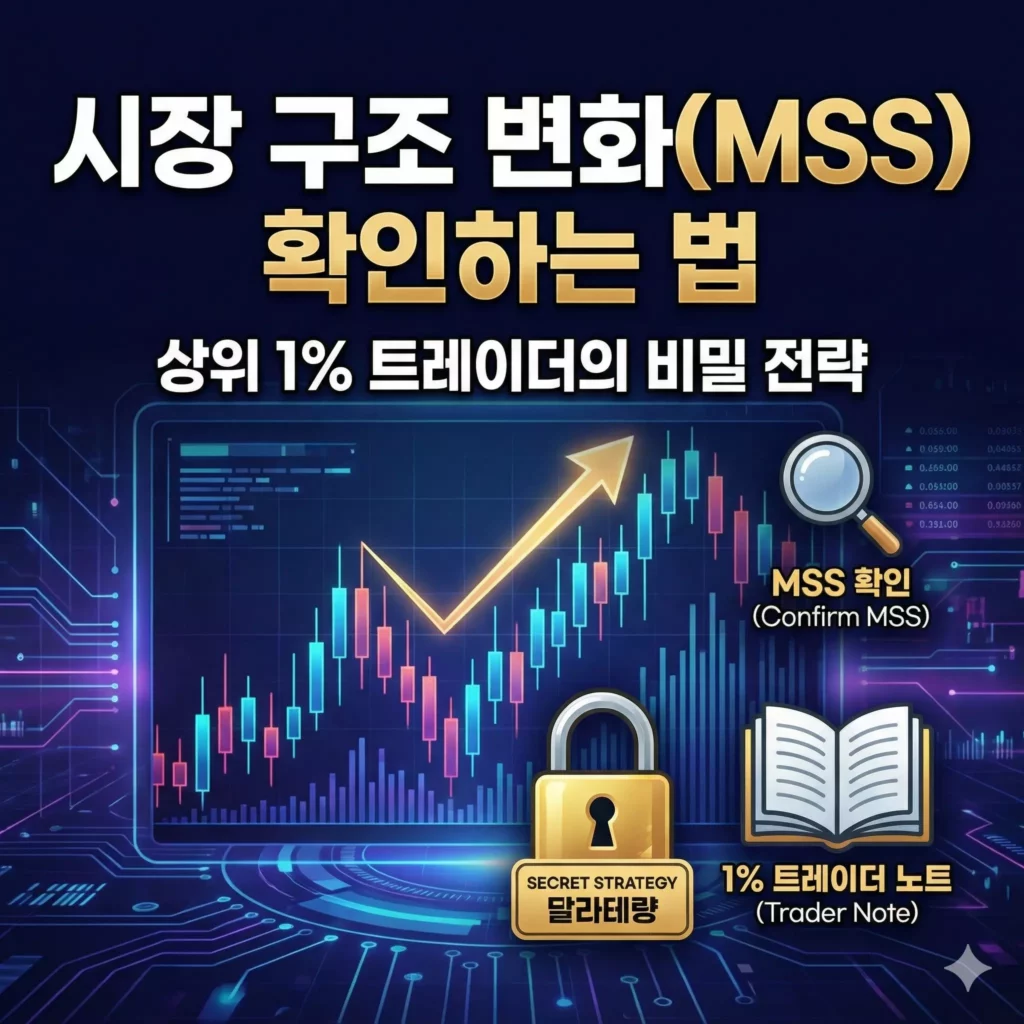 시장 구조 변화(MSS) 확인하는 법 알아보기 대표 이미지