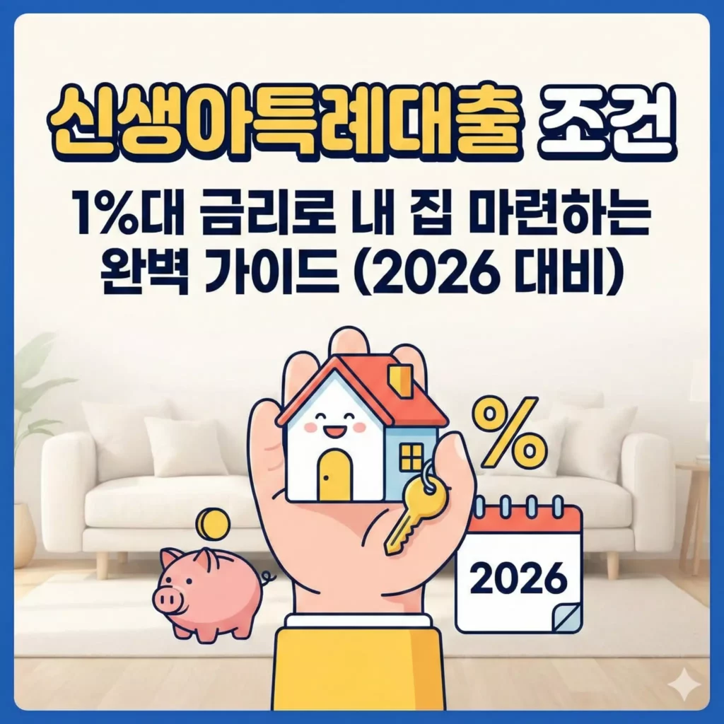 신생아특례대출 조건 알아보기 대표 이미지