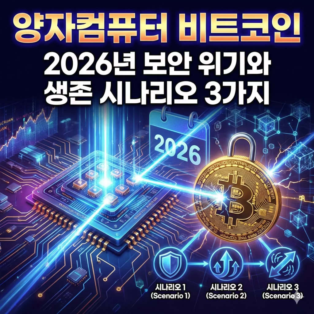 양자컴퓨터 비트코인 보안 위기 알아보기 대표 이미지
