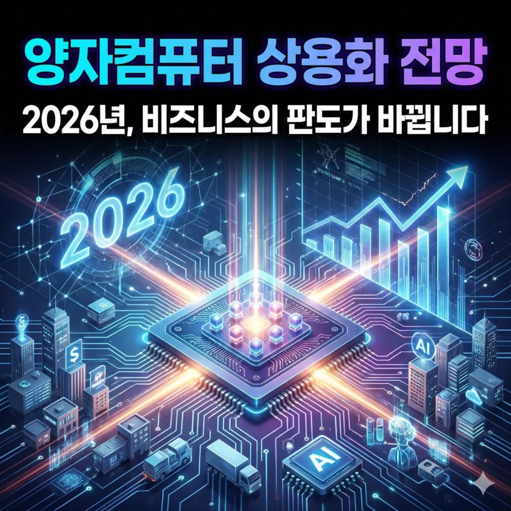 양자컴퓨터 상용화 전망 알아보기 대표 이미지
